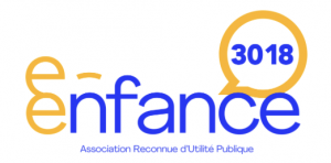 Cette image est le logo de l'association eEnfance 3018 - Association Reconnue d'Utilité Publique