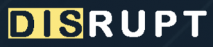 Cette image est le logo de la plateforme Disrupt